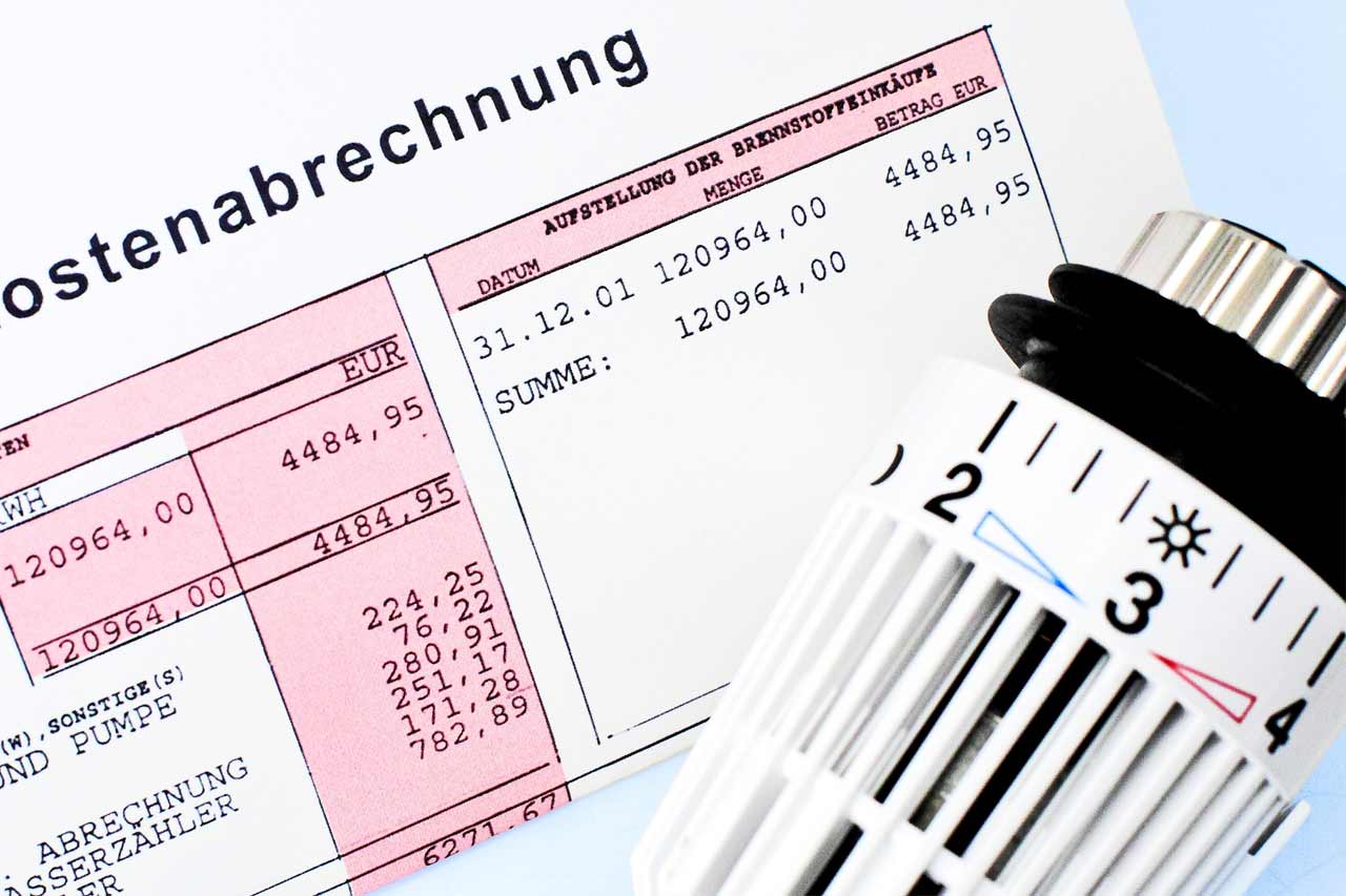 Heiz-/Wasserkostenabrechnung